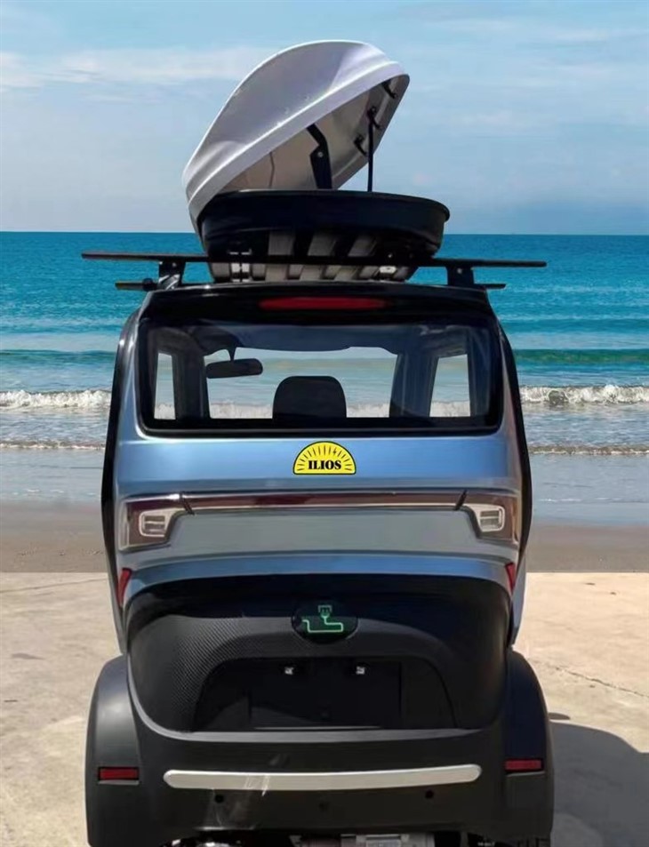 EEC Electric Tricycle, New Trend 3-Wheeler Motorcycle With Closed Cabin EEC Electric Tricycle, New Trend 3-Wheeler Motorcycle With Closed Cabin