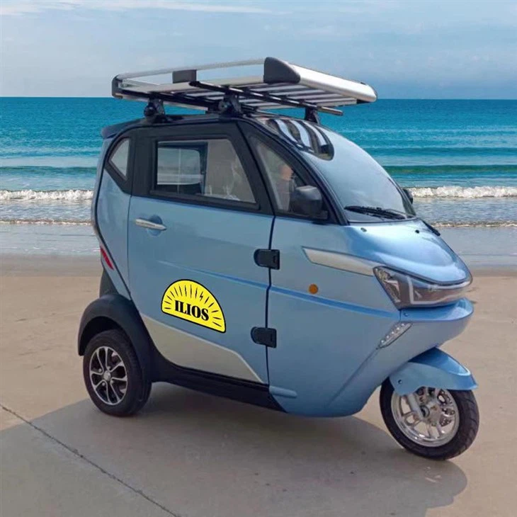 EEC Electric Tricycle, New Trend 3-Wheeler Motorcycle With Closed Cabin EEC Electric Tricycle, New Trend 3-Wheeler Motorcycle With Closed Cabin