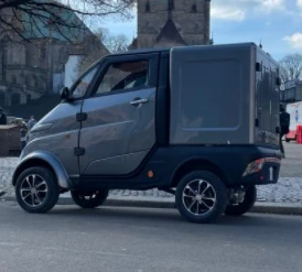 Efficient Electric Transportation EEC Food Truck Last Mile Delivery Electric Cargo Van